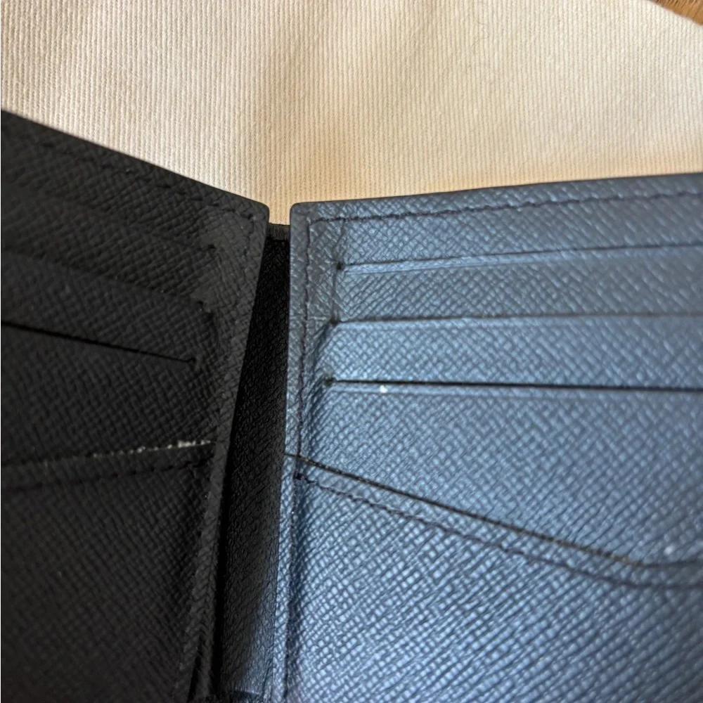 Louis Vuitton black slender monogram wallet in eclipse - Picture 5 of 7